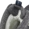 AFFENZAHN Dětské barefoot boty Minimal Midboot Wool - Dog/Grey/Black