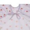 LÄSSIG Long sleeve Bibs Happy Rascals Heart lavender