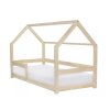 BENLEMI Postel domeček Tery 80x160 Přírodní