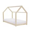 BENLEMI Postel domeček Tery 80x160 Přírodní