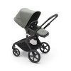 BUGABOO Fox5 Kompletní kočárek + Autosedačka Turtle Air by Nuna Black/Forest Green