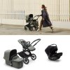 BUGABOO Fox5 Kompletní kočárek + Autosedačka Turtle Air by Nuna Black/Forest Green