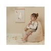 LITTLE DUTCH Křeslo dětské plyšové Soft Beige