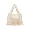 STUDIO NOOS Taška Mom Bag Faux Fur Neutral