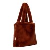 STUDIO NOOS Taška Mom Bag Faux Fur Cacao