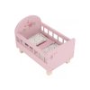 LITTLE DUTCH Postýlka pro panenky dřevěná s peřinkou Pink
