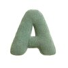 MEALINI Plyšové písmeno Zelené A
