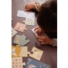 FILIBABBA Dětské puzzle s čísly Severská zvířátka