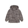EN FANT Prošívaná zimní bunda se vzorem Pine Bark
