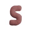 MEALINI Plyšové písmeno Růžové S