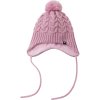 REIMA Dětská zimní čepice Paljakka Grey Pink