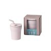 MINIWARE Hrneček s brčkem 1-2-3! Cotton Candy/Cotton Candy