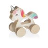 ZOPA Dřevěný jezdící jednorožec Unicorn