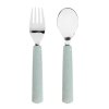 LÄSSIG Cutlery with Silicone Handle 2pcs Blue