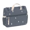 LÄSSIG Mini Washbag Happy Prints Midnight Blue