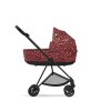 CYBEX Platinum Mios Lux Carry Cot Rockstar Rosenrot Red