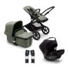 BUGABOO Fox3 Complete travel bundle Black/Forest Green