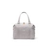 HERSCHEL SUPPLY Strand Duffle Light Grey Crosshatch