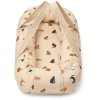 LIEWOOD Gro Babylift/Baby nest Miauw/Apple Blossom mix