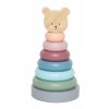 JABADABADO Pyramida s kroužky Medvídek