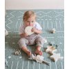 TODDLEKIND Prettier Hrací podložka Puzzle Berber Moss 120 x 180 cm