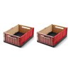 LIEWOOD Weston Úložné boxy 2 ks vel. S Multi mix