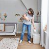 SHNUGGLE Eco - Touch Koš na plenky - White/Grey