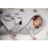 SLEEPEE Mušelínová zavinovačka Dark Grey Světle Šedá