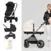 CYBEX EOS Lux + fusak Snogga Moon Black/Seashell Beige