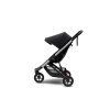 THULE Spring Stroller Aluminium Midnight Black + Leokid Organizér na kočárek Black