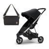 THULE Spring Stroller Aluminium Midnight Black + Leokid Organizér na kočárek Black