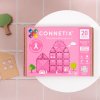 CONNETIX Magnetická stavebnice Charity Pack Pink 20 ks