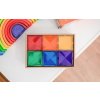 CONNETIX Magnetická stavebnice Rainbow Square Pack 42 ks