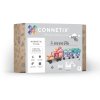 CONNETIX Magnetická stavebnice Pastel Transport Pack 50 ks