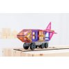 CONNETIX Magnetická stavebnice Pastel Transport Pack 50 ks