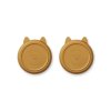 LIEWOOD Mae Set talířů 2 ks Rabbit/Golden Caramel