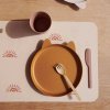 LIEWOOD Mae Set talířů 2 ks Rabbit/Golden Caramel