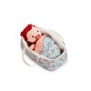 LILLIPUTIENS Textilní košík pro panenky s květinovým potiskem