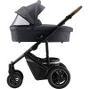 BRITAX Set kočárek Smile III + hluboká korba Midnight Grey