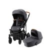 BRITAX Set kočárek Smile III + hluboká korba Midnight Grey