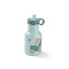 DONE BY DEER Dětská nerezová láhev Tiny Farm 350 ml modrá