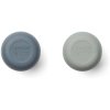 LIEWOOD Ellis Hrneček s brčkem 2 ks Whale Blue/Dove Blue mix