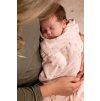 LITTLE DUTCH Pleny swaddle 70×70 Malé růžové kytičky/Pure pink 2ks