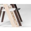 STOKKE Steps Židlička Black/Warm Brown