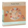 LITTLE DUTCH Hodiny s puzzle kostkami