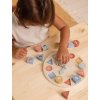 LITTLE DUTCH Hodiny s puzzle kostkami