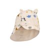 LIEWOOD Gorm Oboustranný klobouček Around the World/Sandy
