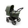 BUGABOO Donkey5 Kompletní kočárek Mono Black/Forest Green/Forest Green