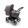 BUGABOO Donkey5 Kompletní kočárek Mono Graphite/Grey Melange/Grey Melange