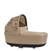 CYBEX Platinum Priam Lux Carry Cot Simply Flowers Mid Beige